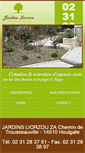 Mobile Screenshot of jardins-liorzou.fr